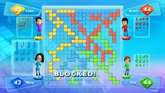Screenshot of Blokus