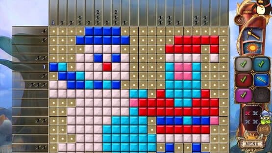 Screenshot of Fantasy Mosaics 19: Edge of the World