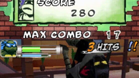 Screenshot of Teenage Mutant Ninja Turtles: Arcade Attack