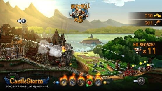 Screenshot of CastleStorm