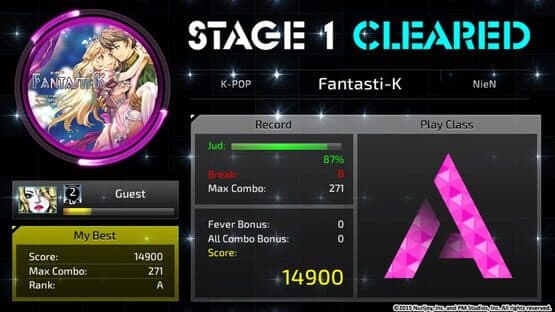 Screenshot of Superbeat: Xonic