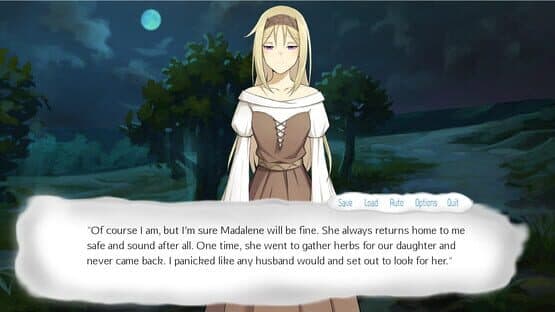 Screenshot of Forgotten, Not Lost - A Kinetic Novel