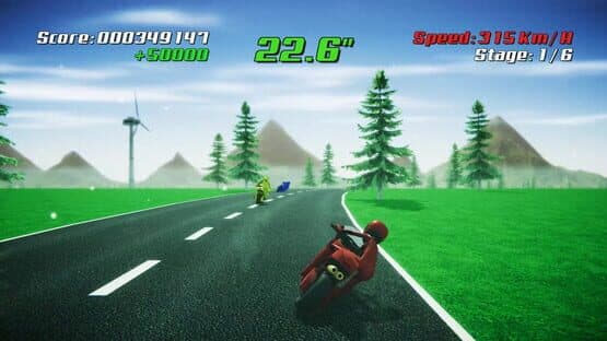 Screenshot of Super Night Riders
