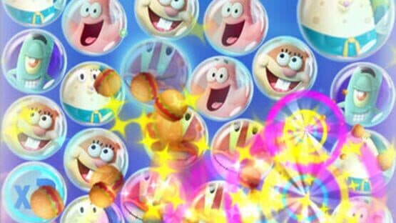 Screenshot of SpongeBob Bubble Party