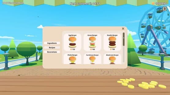 Screenshot of Tiny Kitchen: Burger Edition
