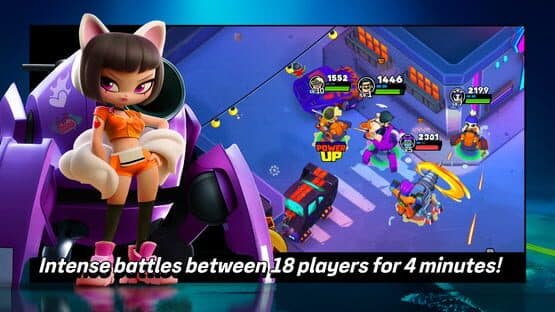 Screenshot of Villains: Robot Battle Royale
