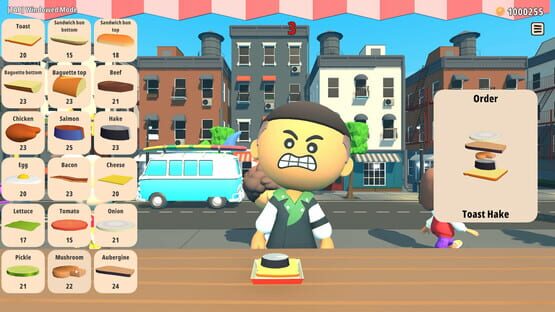 Screenshot of Tiny Kitchen: Sandwich Edition