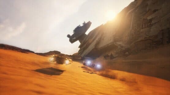 Screenshot of Star Wars: Galactic Racer