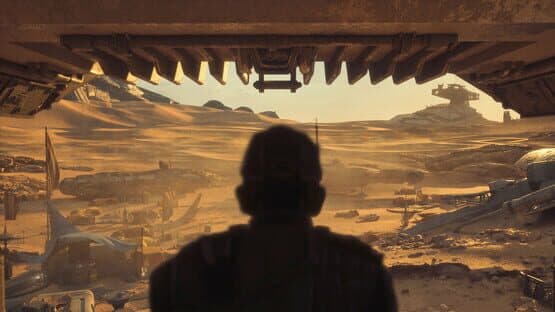 Screenshot of Star Wars: Galactic Racer