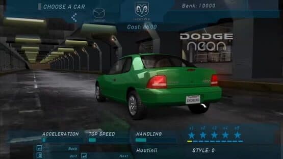 Screenshot of Need for Speed: Underground