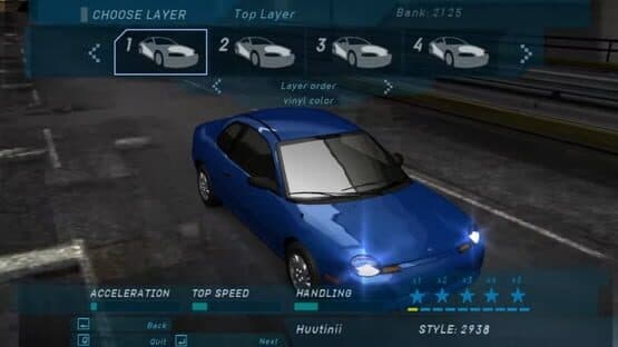 Screenshot of Need for Speed: Underground