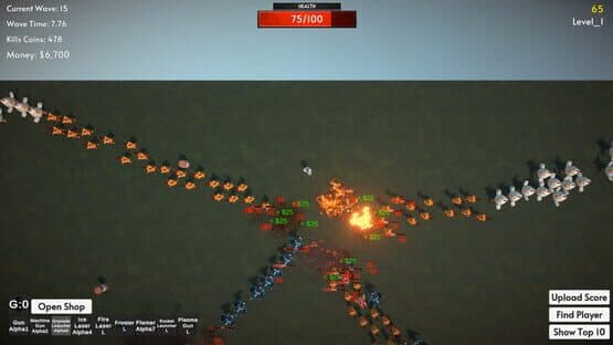 Screenshot of Endless Furry Slayer