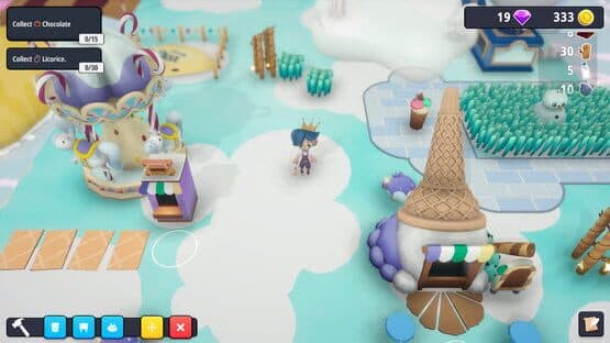 Screenshot of Candy Luna Park