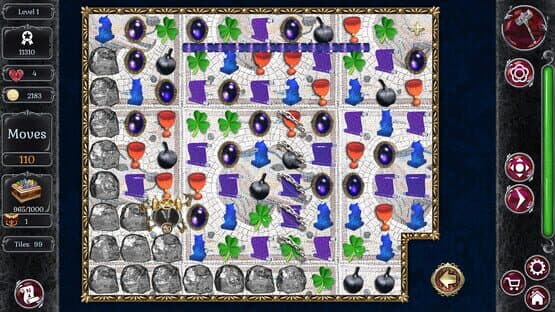Screenshot of Jewel Match: Dracula - Collector's Edition