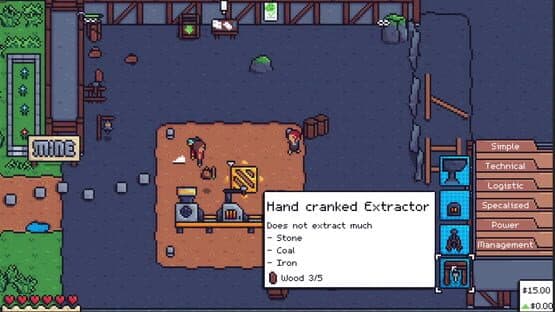 Screenshot of The Mines of White Label