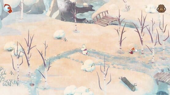 Screenshot of Moomintroll: Winter's Warmth
