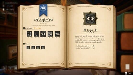 Screenshot of Librarian: Tidy Up the Arcane Library!
