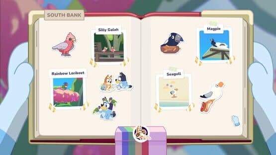 Screenshot of Bluey's Happy Snaps