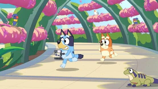 Screenshot of Bluey's Happy Snaps