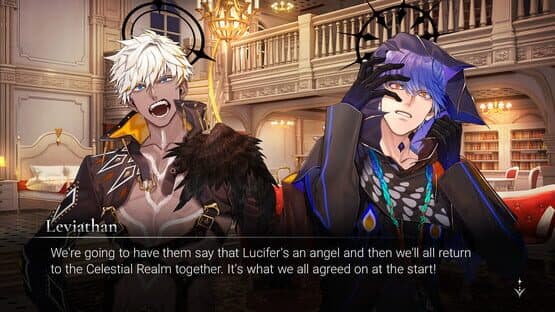 Screenshot of Obey Me! Sinner's Choice: Lucifer