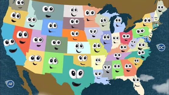 Screenshot of Stack the States 2
