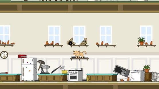 Screenshot of Clumsy Cat