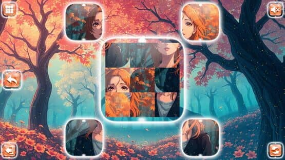 Screenshot of Lovely Anime Puzzle: Autumn