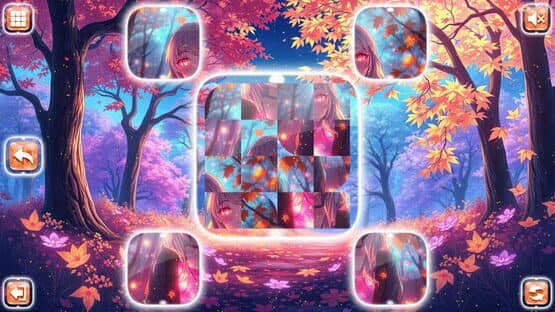 Screenshot of Lovely Anime Puzzle: Autumn