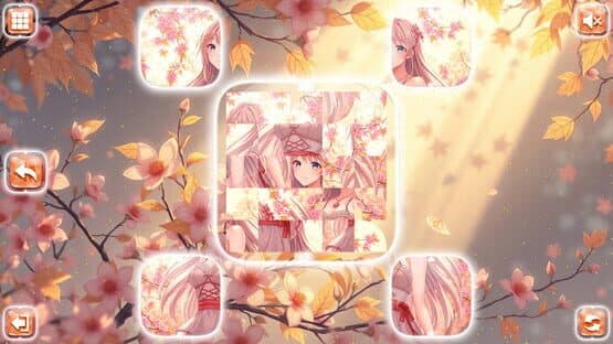 Screenshot of Lovely Anime Puzzle: Autumn