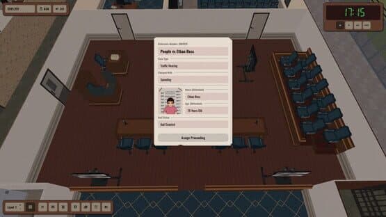 Screenshot of Justice Project