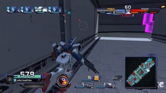 Screenshot of Gundam Battle Operation Next