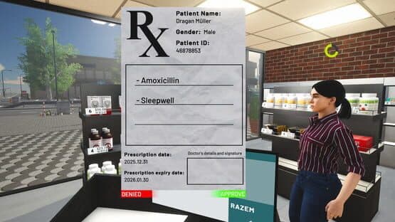 Screenshot of Pharmacy Store Simulator