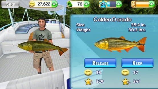 Screenshot of Fishing Kings