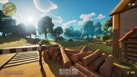 Screenshot of A Game About Chopping Trees