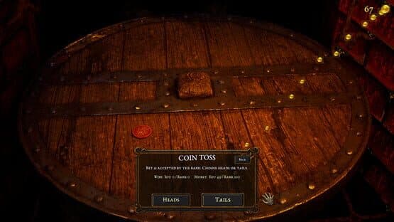 Screenshot of Dungeon Gambler: All In, No Out