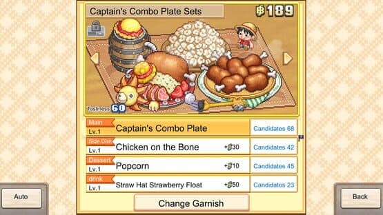 Screenshot of One Piece: Grand Gourmet