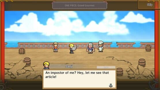 Screenshot of One Piece: Grand Gourmet