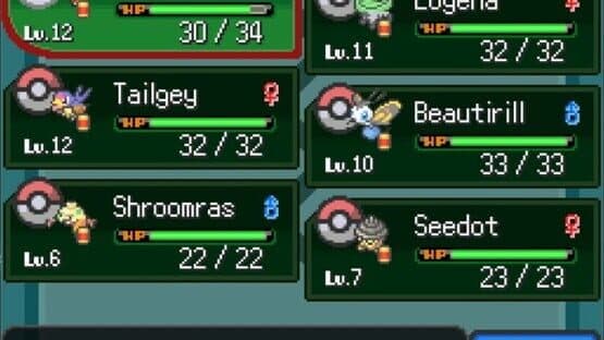 Screenshot of Pokémon Infinite Fusion 2: Hoenn