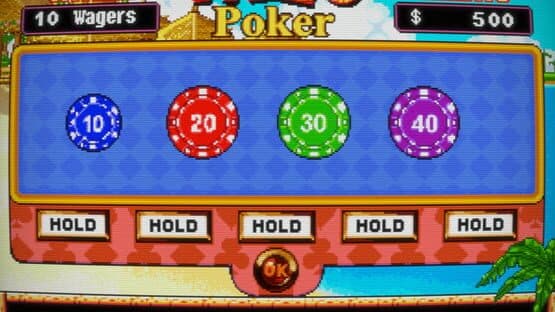Screenshot of Video Poker