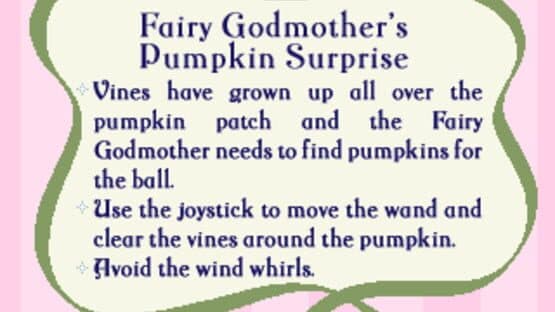 Screenshot of Fairy Godmother's Pumpkin Surprise