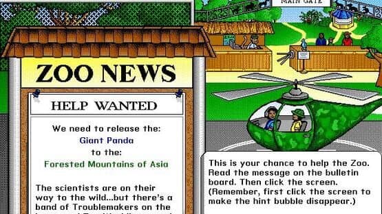 Screenshot of Davidson's Zoo Keeper