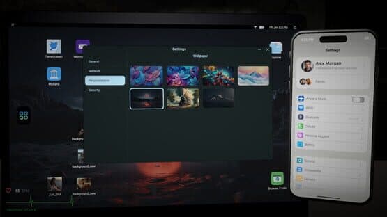 Screenshot of Protocol Bound