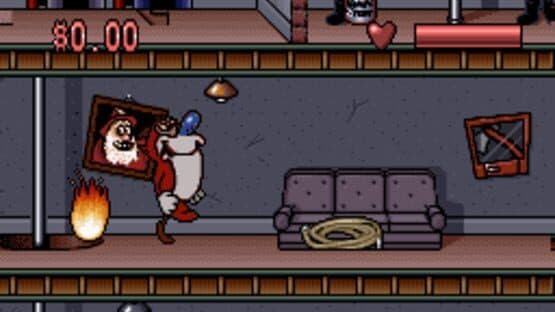 Screenshot of The Ren & Stimpy Show: Fire Dogs