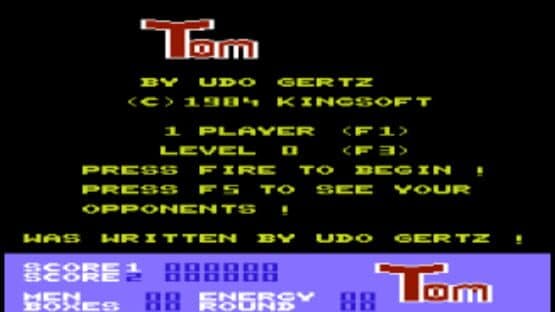 Screenshot of Tom