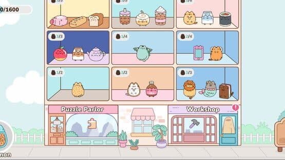 Screenshot of Pusheen's Place