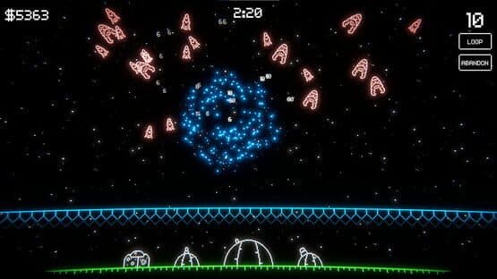 Screenshot of Pixel Orbit