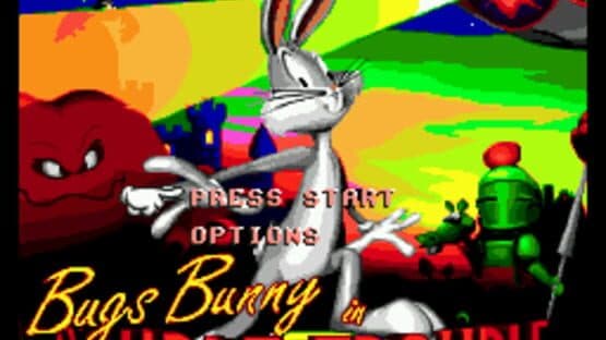 Screenshot of Bugs Bunny in Double Trouble