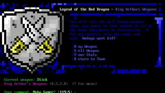 Screenshot of Legend of the Red Dragon