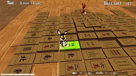 Screenshot of Bunny Mahjo