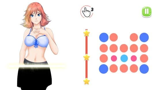 Screenshot of Dots Pop : Sexy Hentai Girls